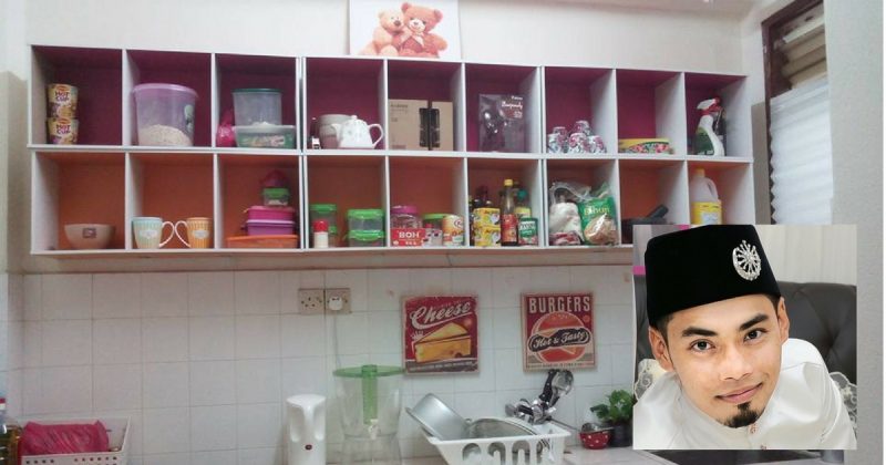 Kabinet Dapur Dari Rak  Buku  Desainrumahid com