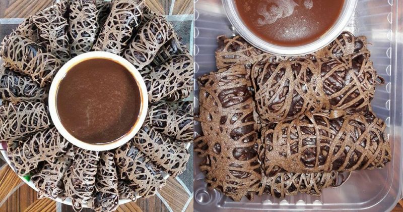 Roti Jala Coklat Terlajak Sedap, Menu 'Rare' Wajib Cuba 